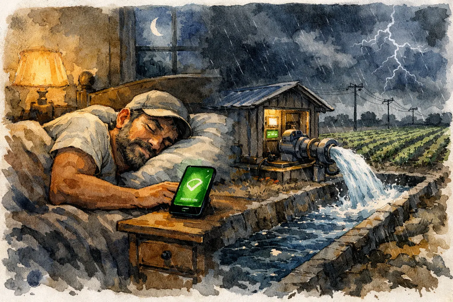 ಮೊಬೈಲ್ ಮೋಟಾರ್ ಸ್ಟಾರ್ಟರ್: ಹೊಲಕ್ಕೆ ಹೋಗದೆ ಮನೆಯಿಂದಲೇ ಪಂಪ್ ಆನ್ ಮಾಡಿ!