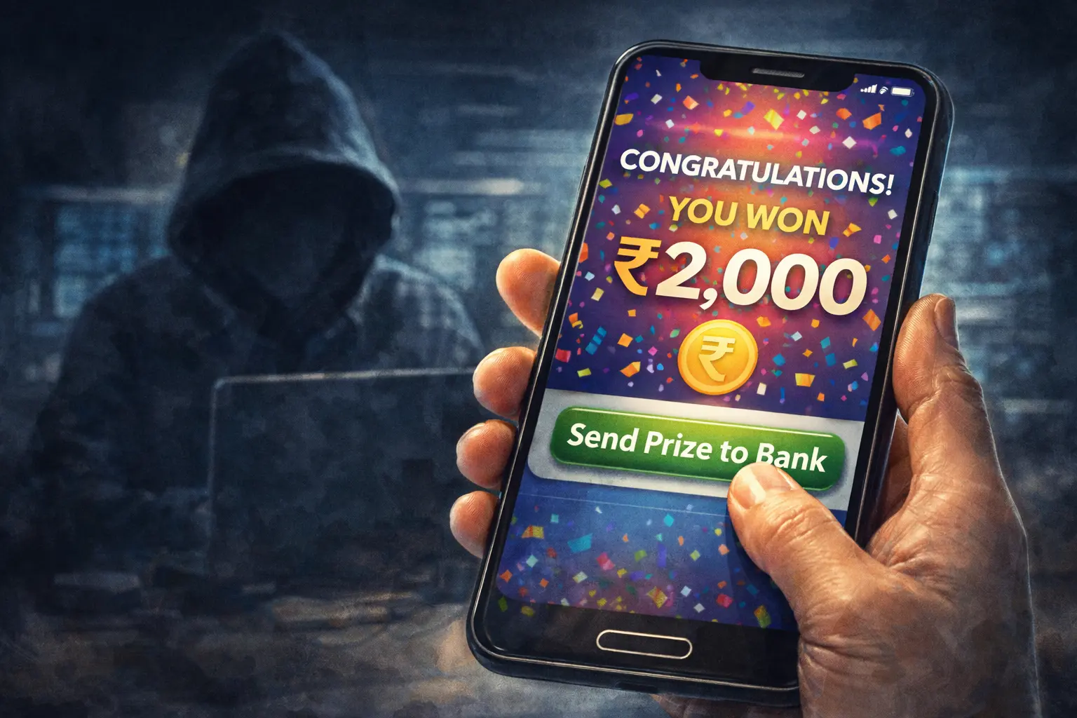 ರಿವಾರ್ಡ್ ಸ್ಕ್ಯಾಮ್: "ನಿಮಗೆ 2000 ರೂ ಕ್ಯಾಶ್‌ಬ್ಯಾಕ್ ಬಂದಿದೆ" ಅನ್ನೋ ಸ್ಕ್ರ್ಯಾಚ್ ಕಾರ್ಡ್ ನಂಬಬೇಡಿ!