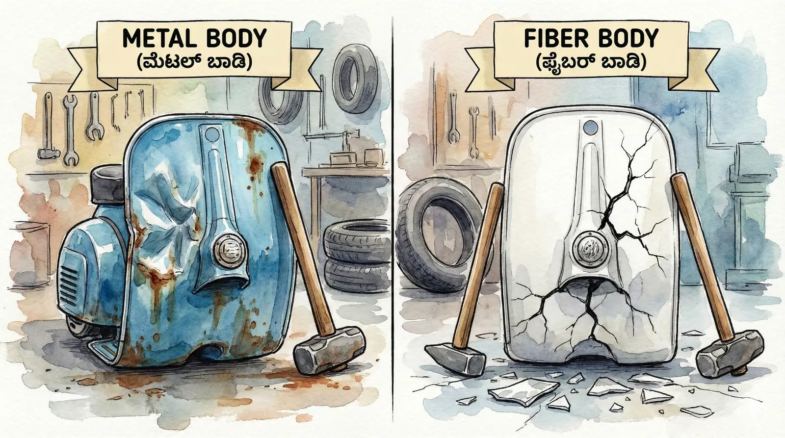 ನಿಮ್ಮ ಎಲೆಕ್ಟ್ರಿಕ್ ಸ್ಕೂಟರ್ ಮೈಲೇಜ್ ಗೂ ಬಾಡಿಗೂ ಇದೆ ನೇರ ಸಂಬಂಧ ಅನ್ನೋದು ಗೊತ್ತಾ?