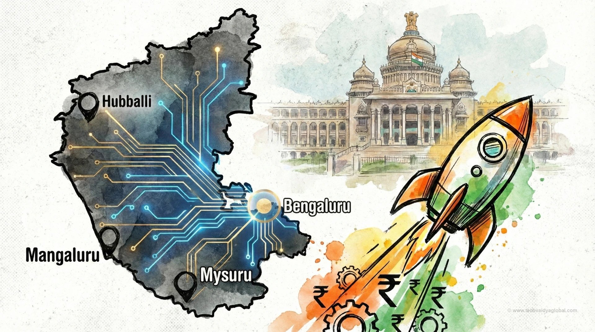 518 ಕೋಟಿಯಲ್ಲಿ 25,000 ಹೊಸ ಸ್ಟಾರ್ಟಪ್ ಗುರಿ:  ಕರ್ನಾಟಕದ ನೂತನ ಸ್ಟಾರ್ಟಪ್ ನೀತಿ ಜಾರಿ ಯಾರಿಗೆ ಲಾಭ? ಸವಾಲುಗಳೇನು?