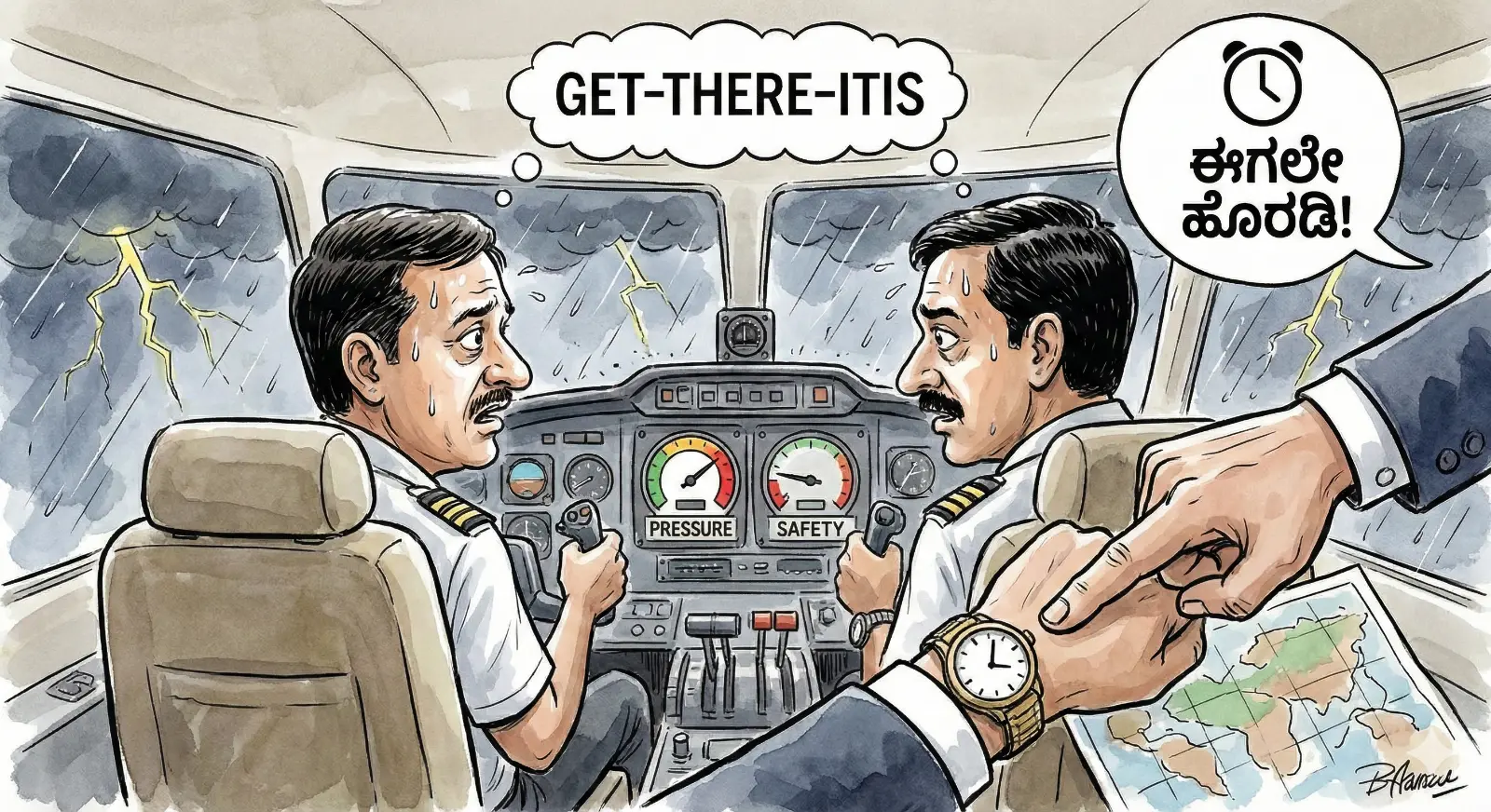 'Get-There-Itis': The Death Trap! – Do You Know About the Invisible Pressure Inside the Cockpit?