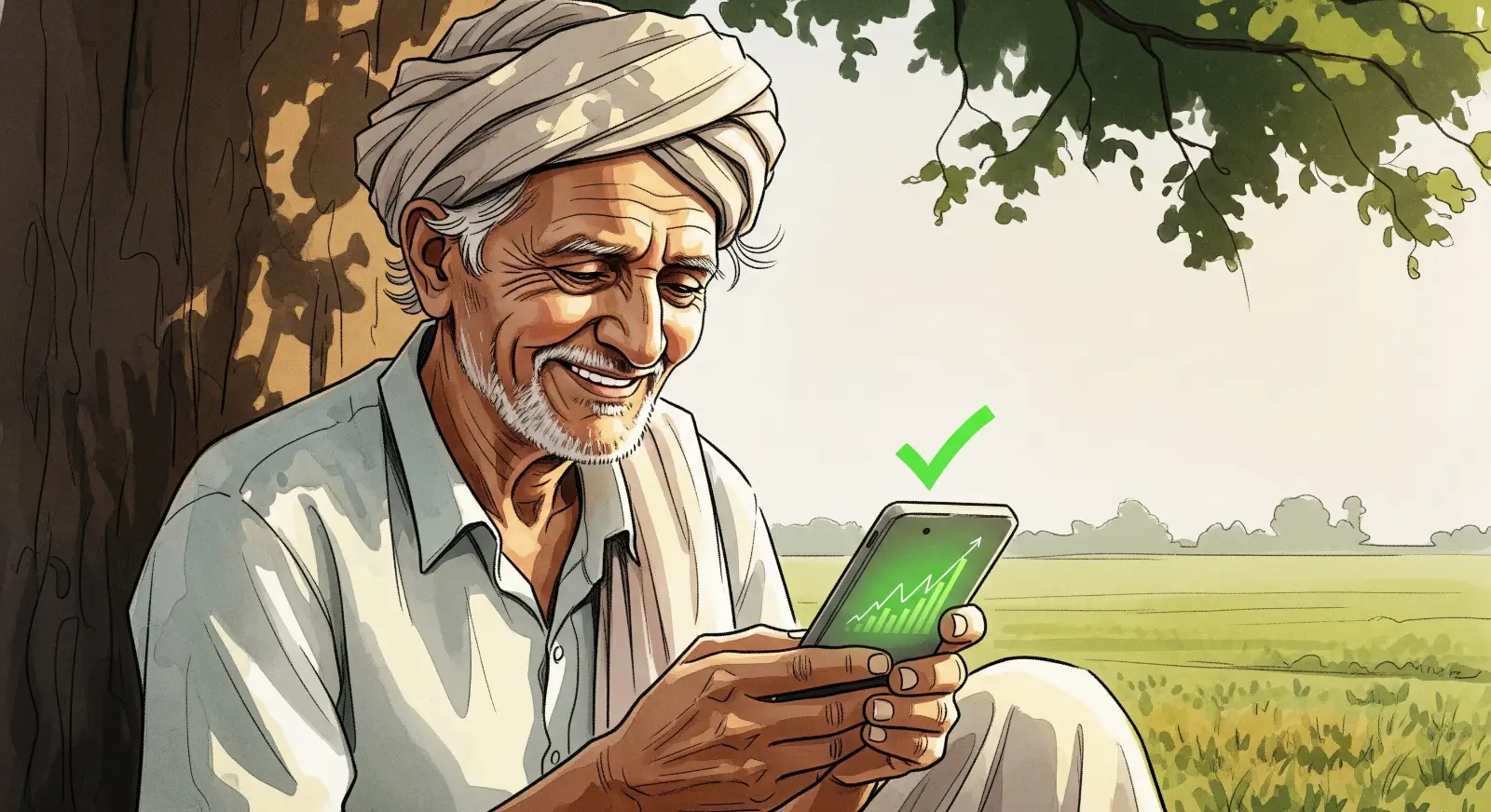 ಕೈಯಲ್ಲಿ ಸ್ಮಾರ್ಟ್‌ಫೋನ್, ಮನದಲ್ಲಿ ನೆಮ್ಮದಿ - ಕೃಷಿ ಡಿಪ್ರೆಷನ್‌ಗೆ ಎಐ ತಂತ್ರಜ್ಞಾನದ ಮದ್ದು!