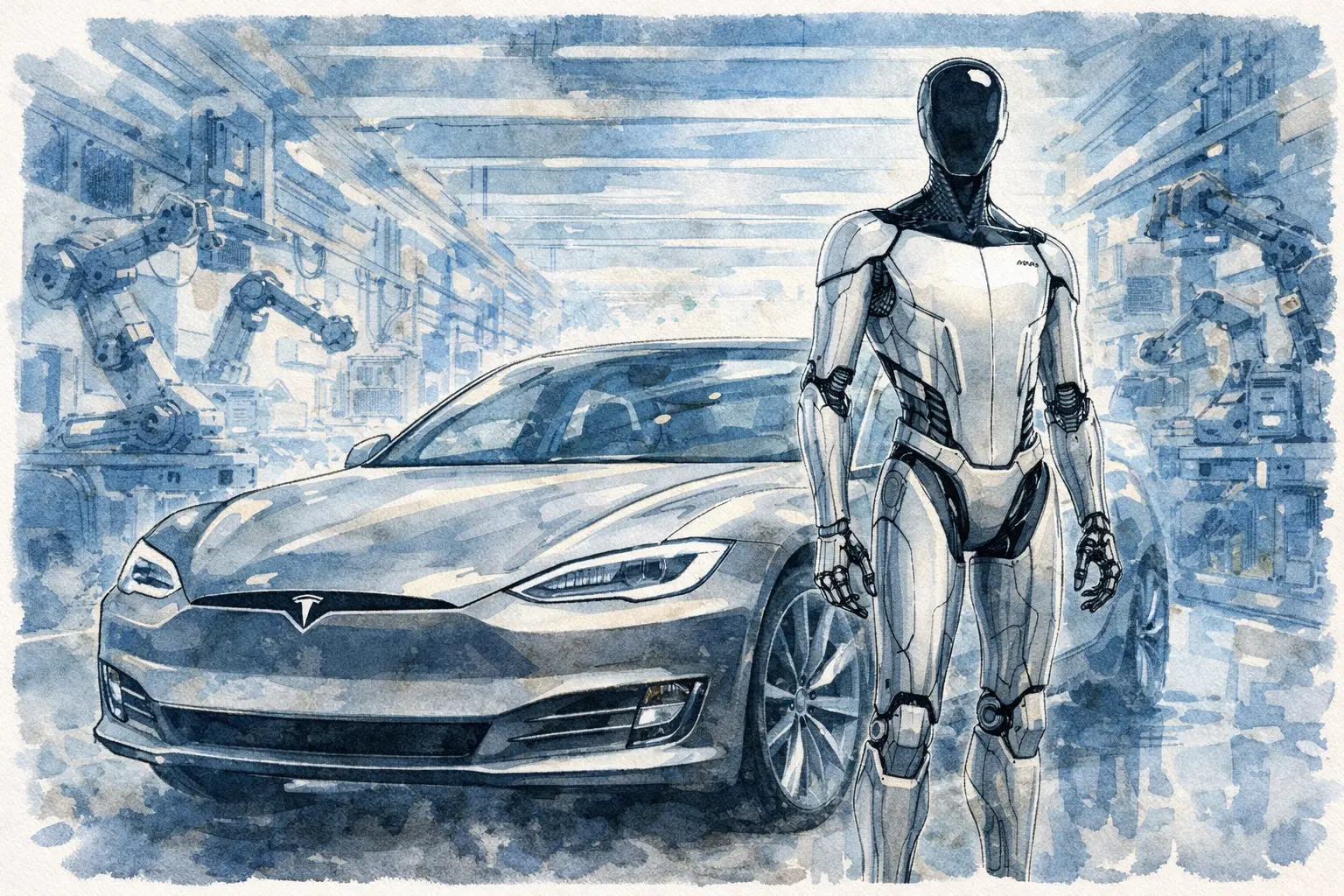 ಕಾರ್ ಕಂಪನಿಯಿಂದ ರೋಬೋಟ್ ಸಾಮ್ರಾಜ್ಯದತ್ತ ಟೆಸ್ಲಾ ಪಯಣ!