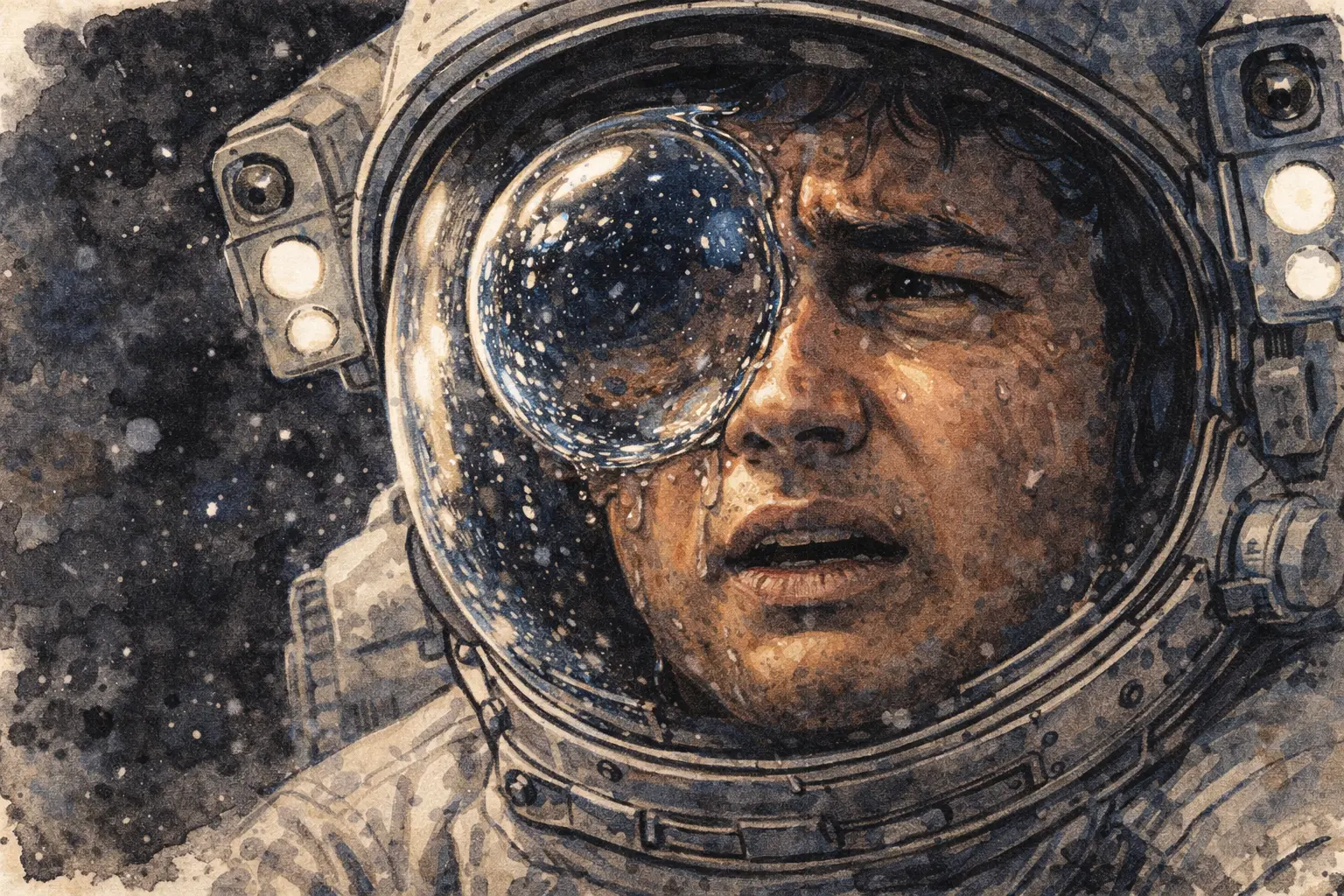 ಬಾಹ್ಯಾಕಾಶದಲ್ಲಿ ಅತ್ತರೆ ಕಣ್ಣೀರು ಕೆಳಗೆ ಬೀಳಲ್ಲವೇಕೆ?