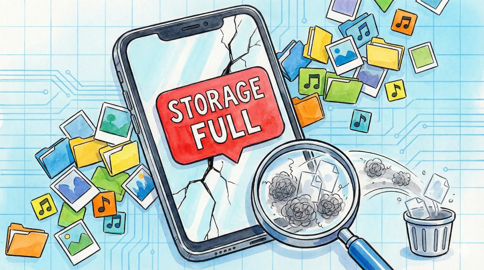 ಸ್ಟೋರೇಜ್ ಫುಲ್ ಅಂತ ಬರ್ತಿದ್ಯಾ? ಒಂದೂ ಫೋಟೋ ಡಿಲೀಟ್ ಮಾಡದೆ ಜಾಗ ಖಾಲಿ ಮಾಡಿ!