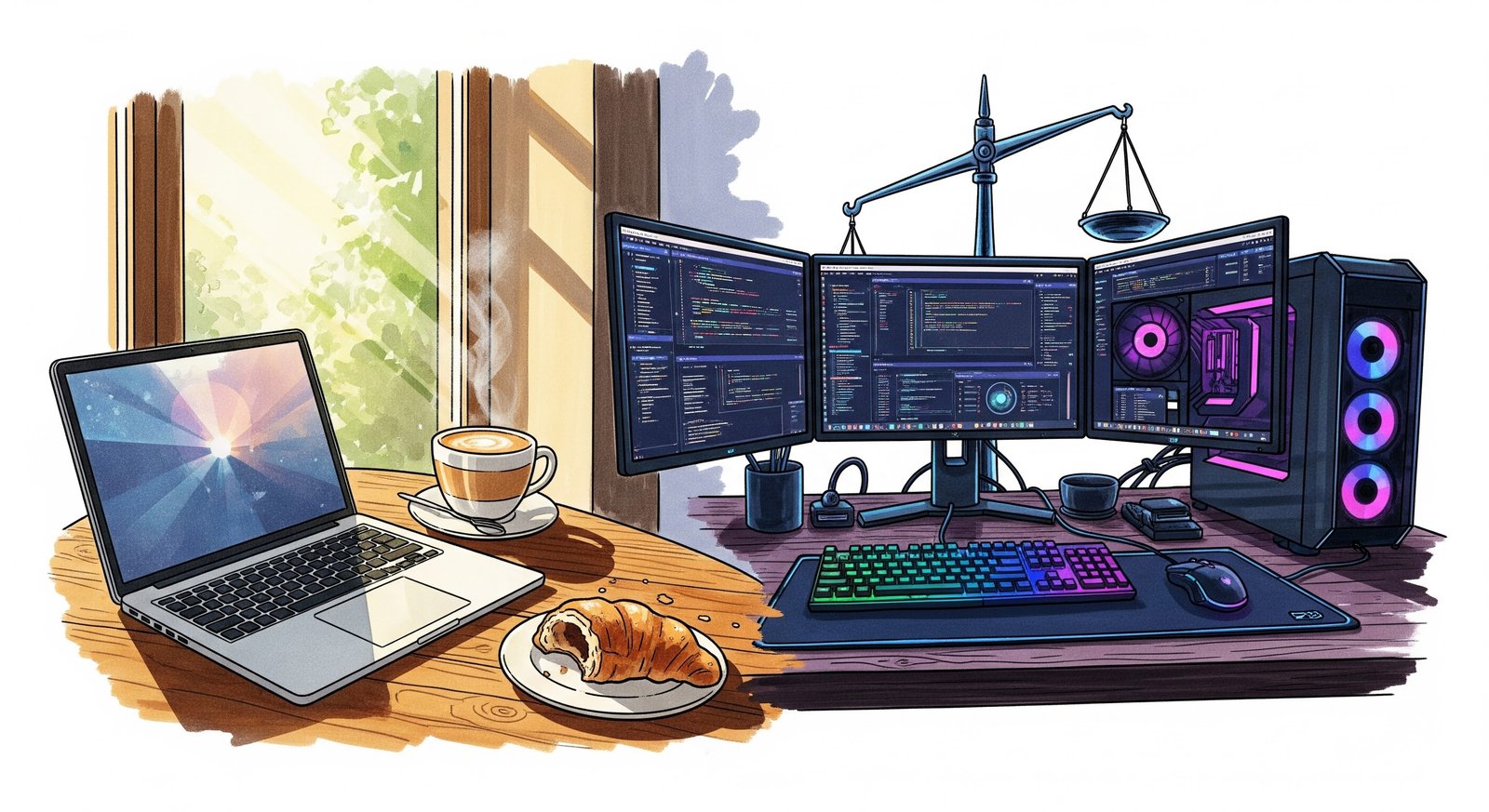 ಲ್ಯಾಪ್‌ಟಾಪ್ ಸ್ಟೈಲಿಶ್ ನಿಜ, ಆದ್ರೆ ಡೆಸ್ಕ್‌ಟಾಪ್ ಪವರ್ ಬೇರೆ! ನಿಮ್ಮ ಕೆಲಸಕ್ಕೆ ಯಾವುದು ಬೆಸ್ಟ್?