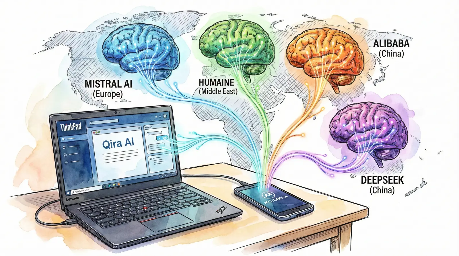 ಲೆನೋವೋದ ಹೊಸ ಎಐ ಕ್ರಾಂತಿ: ಜಗತ್ತಿನ ಪ್ರಮುಖ ಎಐ ಮಾಡೆಲ್‌ಗಳೊಂದಿಗೆ ಒಂದಾಗಲಿದೆ ಟೆಕ್ ದೈತ್ಯ