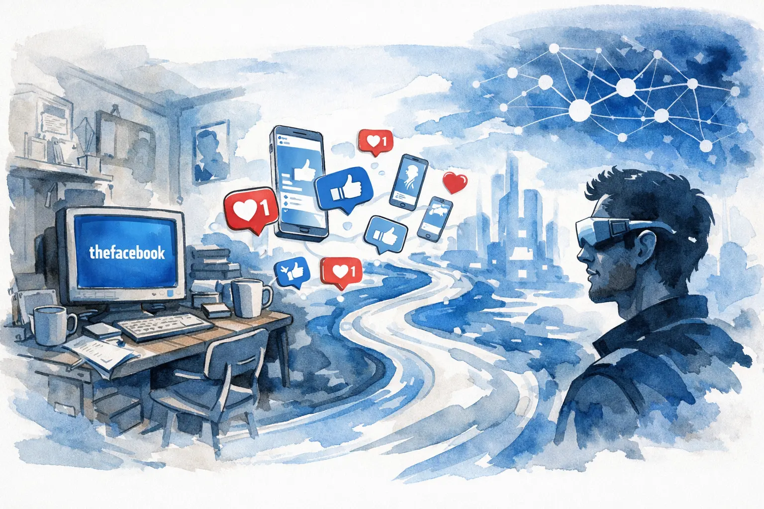 ಫೇಸ್‌ಬುಕ್ @ 22: ಹಾರ್ವರ್ಡ್ ಹಾಸ್ಟೆಲ್‌ನಿಂದ ಎಐ ಸಾಮ್ರಾಜ್ಯದವರೆಗೆ ರೋಚಕ ಕಥೆ!