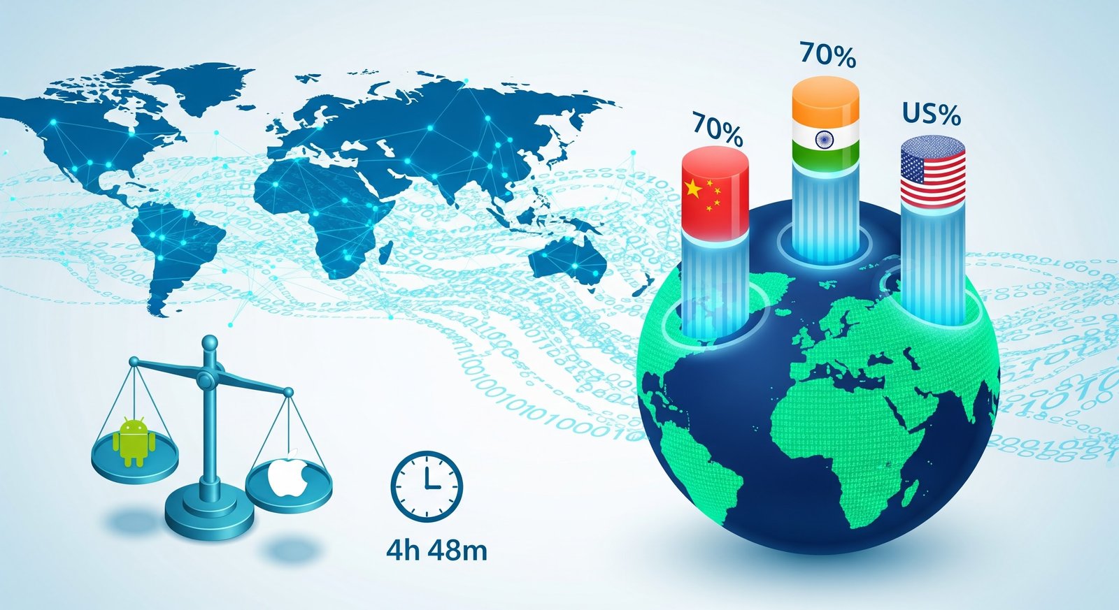 World Smartphone Statistics 2025: The Numbers That Define Our Digital Life