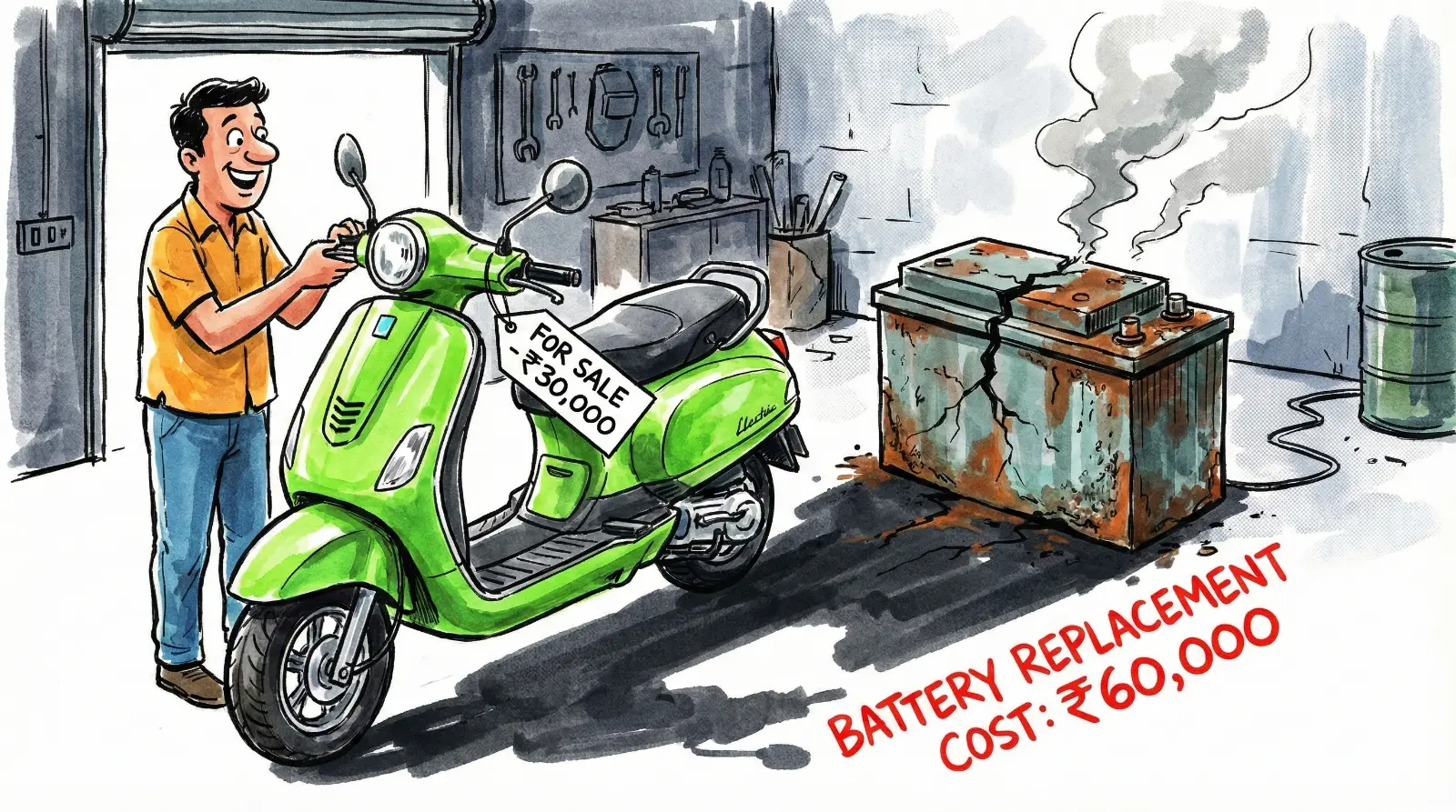 ಅಗ್ಗದ ದರಕ್ಕೆ ಆಸೆ ಬಿದ್ದು 'ಬ್ಯಾಟರಿ ಬಾಂಬ್' ಮನೆಗೆ ತರುತ್ತಿದ್ದೀರಾ?