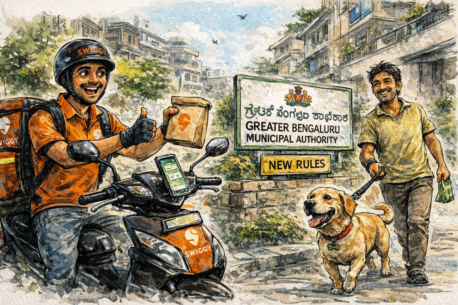 ಡೆಲಿವರಿ ಹುಡುಗರ ಸುರಕ್ಷತೆಗೆ ಜಿಬಿಎ ನೀಡಿದ ದೊಡ್ಡ ಉಡುಗೊರೆ!