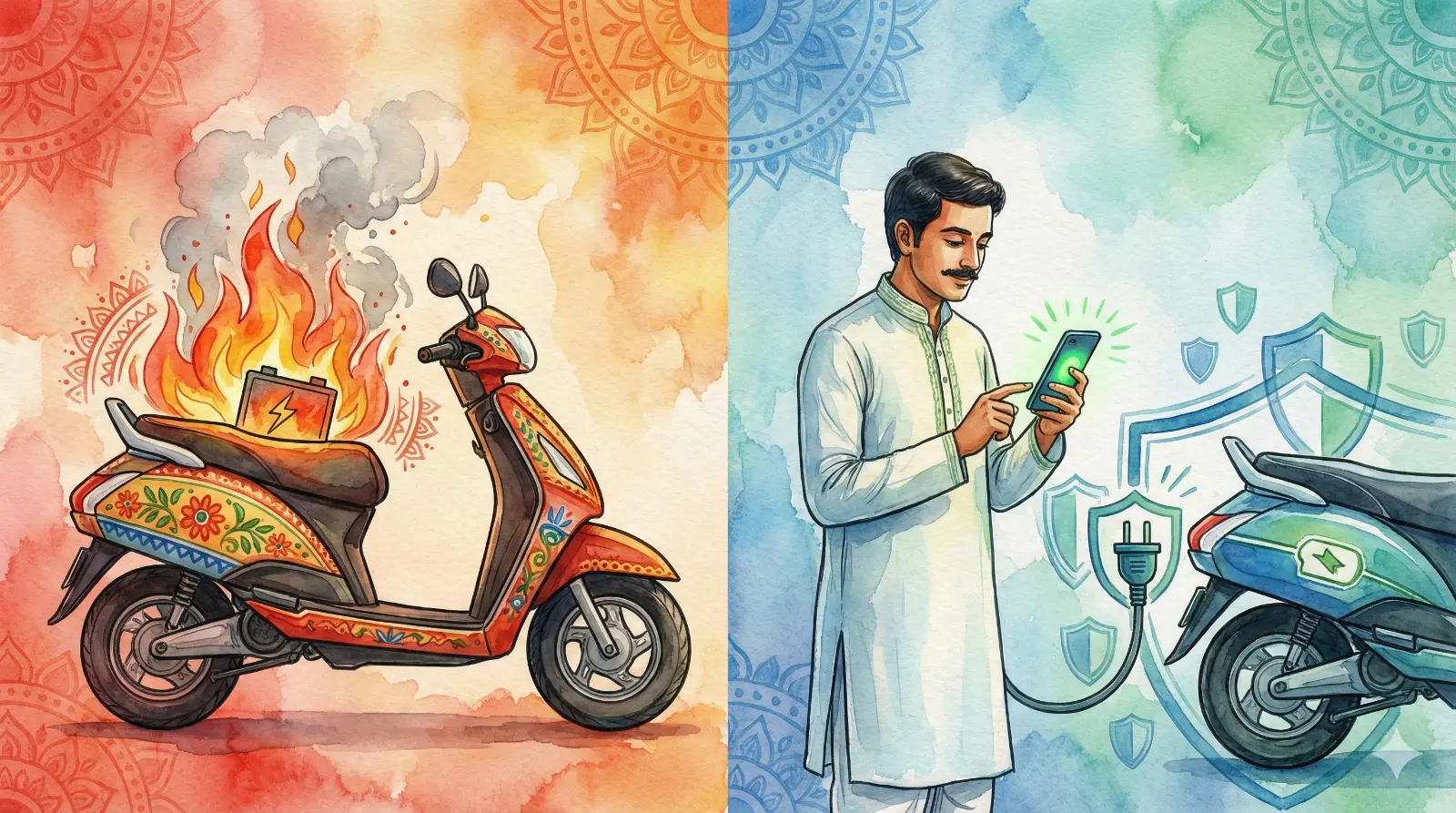 ಎಲೆಕ್ಟ್ರಿಕ್ ವಾಹನಗಳ ಅಗ್ನಿ ಅನಾಹುತ: ಬ್ಯಾಟರಿಯೊಳಗಿನ ನಿಗೂಢ ಜ್ವಾಲಾಮುಖಿಯನ್ನು ಶಮನ ಮಾಡೋದು ಹೇಗೆ?