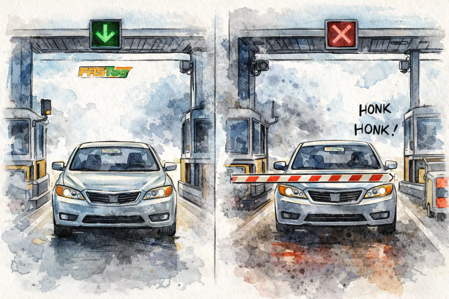 ನಿಮ್ಮ ಕಾರ್‍‌ನ ಫಾಸ್ಟ್‌ಟ್ಯಾಗ್ ಸ್ಕ್ಯಾನ್ ಆಗ್ತಾ ಇಲ್ವಾ? ಈ ಟ್ರಿಕ್  ಟ್ರೈ ಮಾಡಿ ನೋಡಿ!