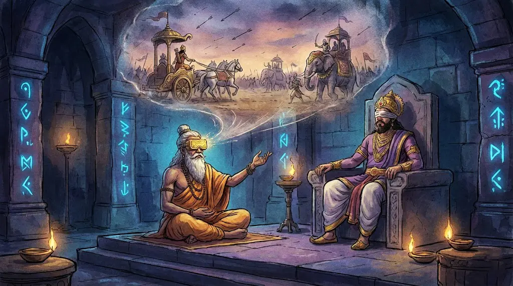 Sanjaya Vision The Original Live Report of Mahabharata or Ancient Drone and Satellite Technology A Fascinating Analysis
