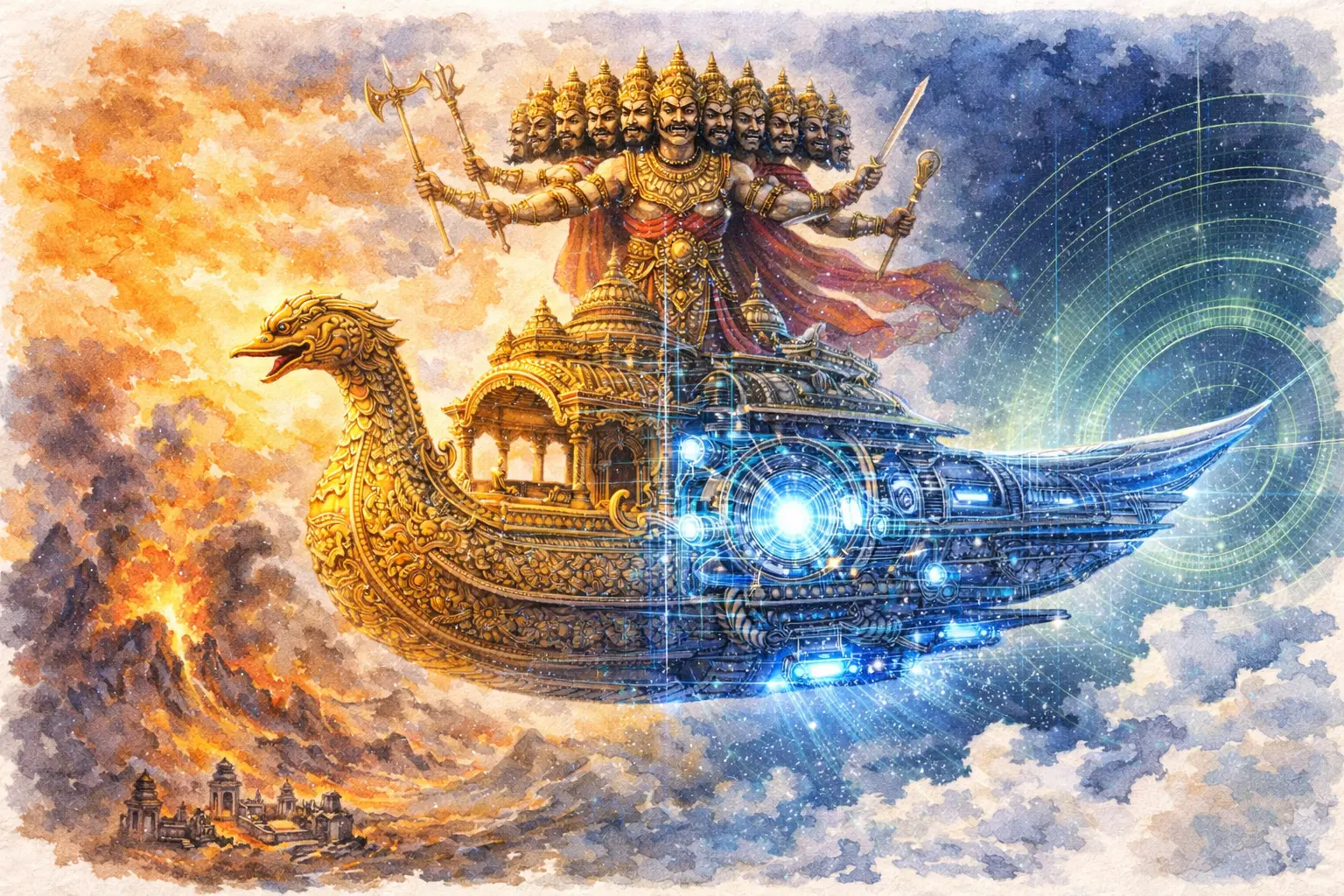 ಪುಷ್ಪಕ ವಿಮಾನ: ರಾವಣನ ಹಾರುವ ರಥಕ್ಕೂ ಇಂದಿನ ವಿಮಾನಗಳಿಗೂ ಏನು ಸಂಬಂಧ?