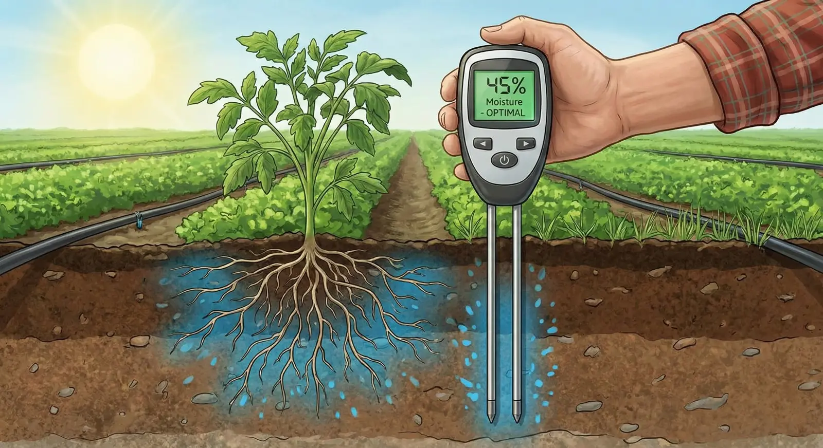 ಟೆರೇಸ್ ಗಾರ್ಡನ್‌ನಿಂದ ತೋಟದವರೆಗೆ: ಹನಿ ನೀರಾವರಿಯ ಹೊಸ ದಿಕ್ಸೂಚಿ