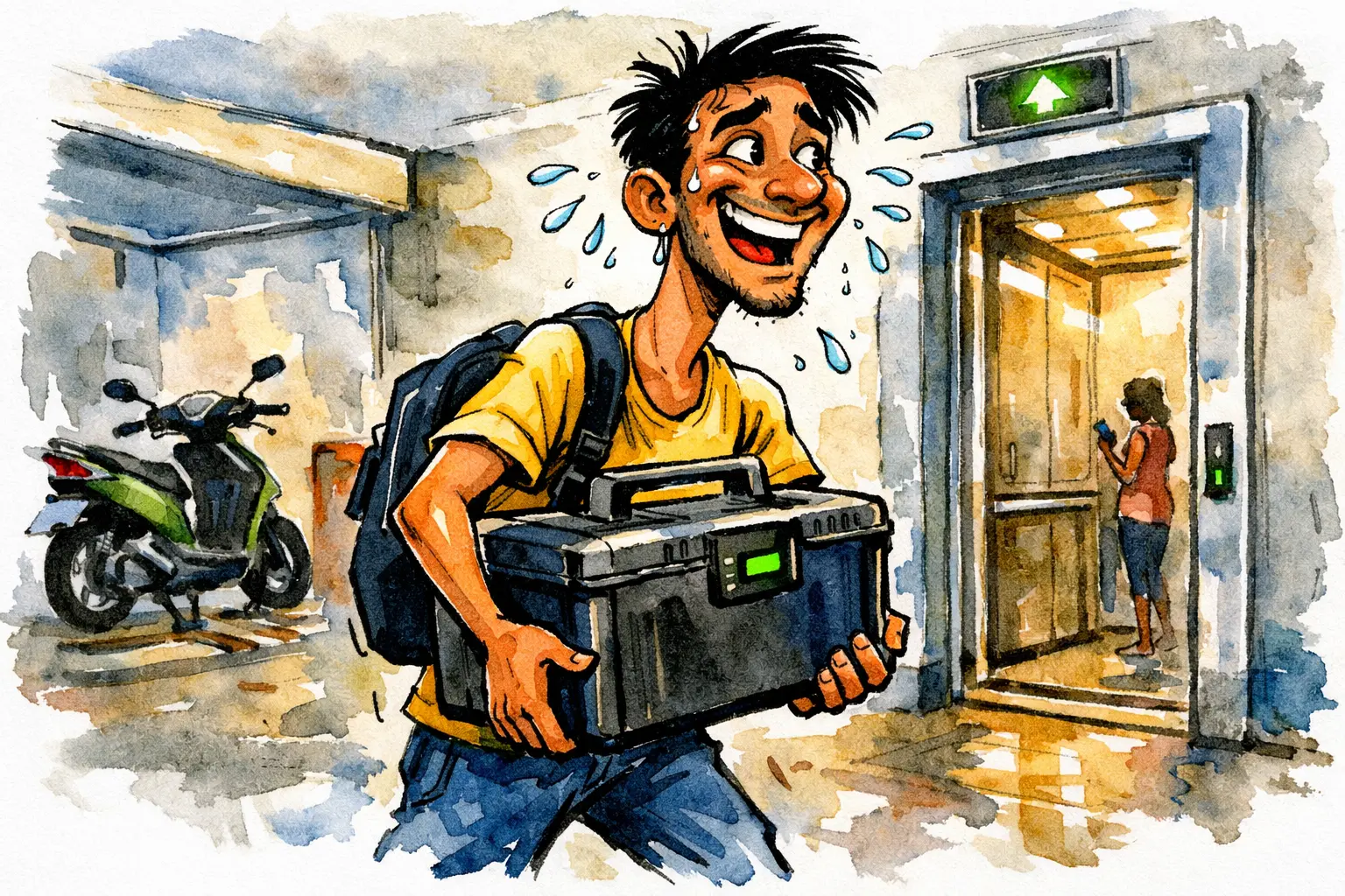 ಬಾಡಿಗೆ ಮನೆಯಲ್ಲಿ ಇವಿ ಚಾರ್ಜಿಂಗ್ ಕಿರಿಕಿರಿ ಇನ್ಮುಂದೆ ಇಲ್ಲ: ಬಂತು ಮೊಬೈಲ್‌ನಂತಹ ಬ್ಯಾಟರಿ!