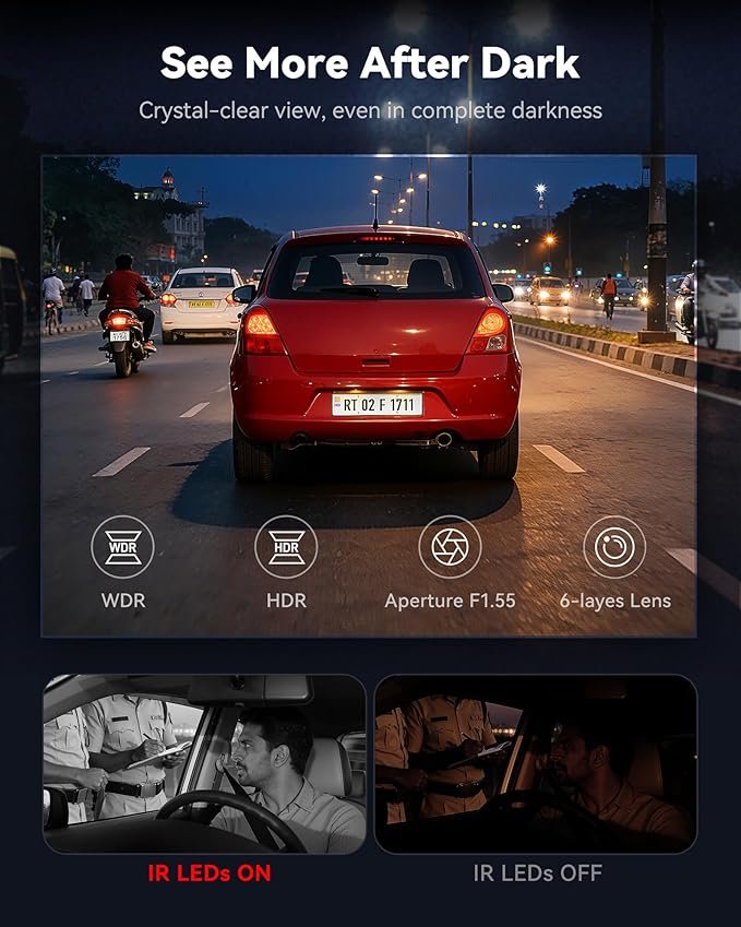 ಕಾರಿನಲ್ಲಿ ಮೂರು ಕಣ್ಣುಗಳ ಕಾವಲುಗಾರ: ರೆಡ್ ಟೈಗರ್ F17 ಏಕೆ ಬೆಸ್ಟ್?