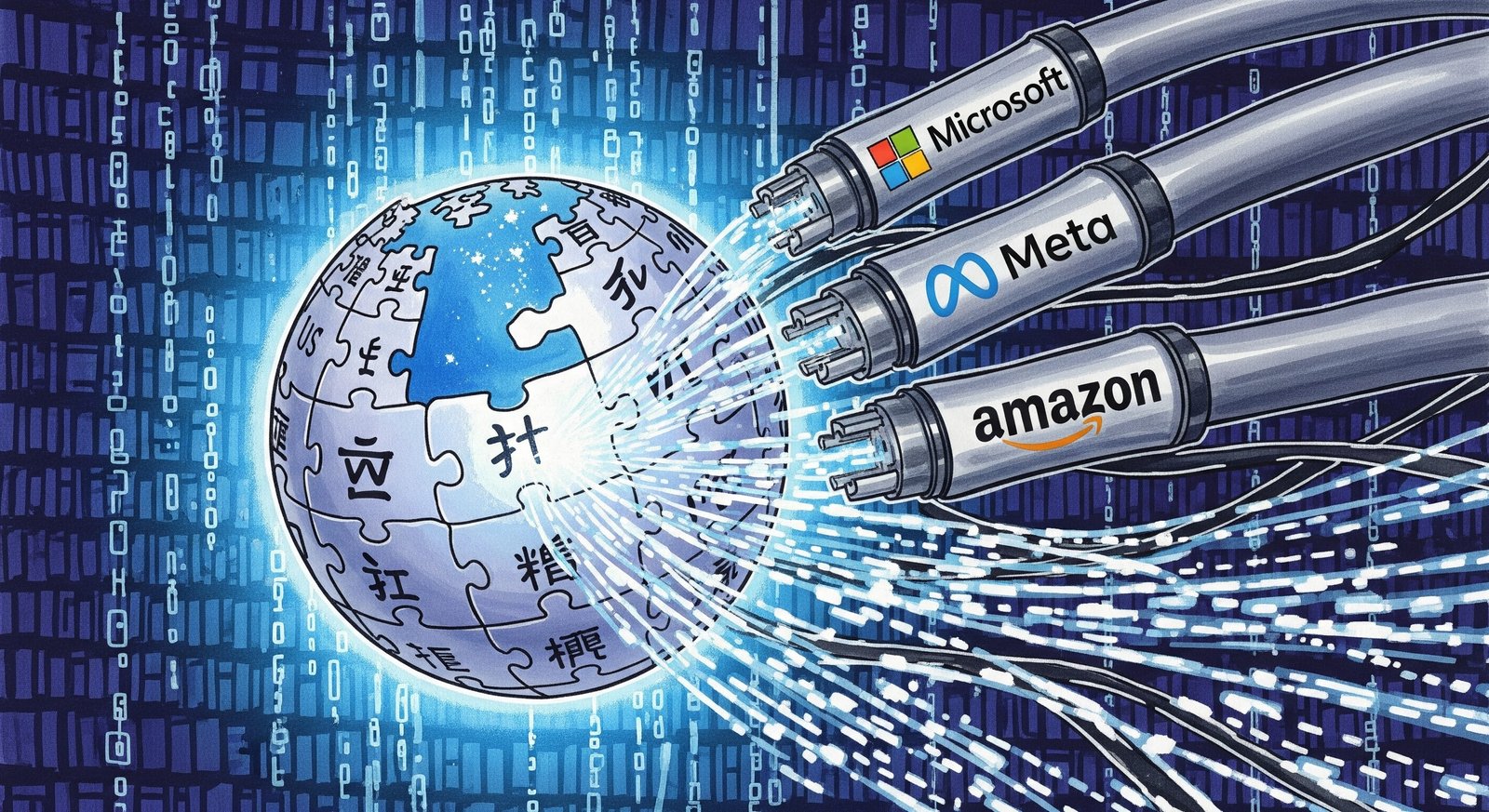 The Free Lunch is Over: Wikipedia Signs Historic Data Licensing Deals with Microsoft, Meta, and Amazon